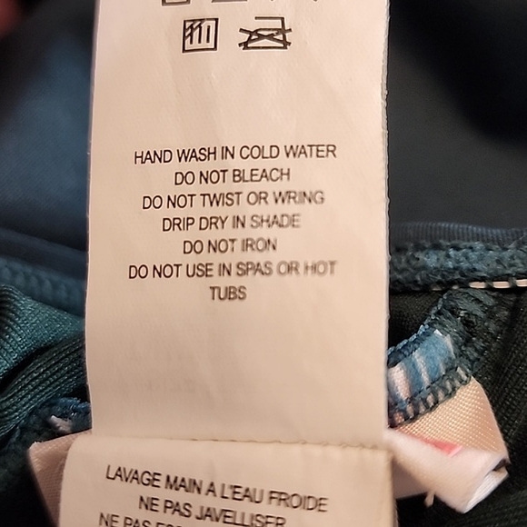 Kate Spade Green Conifer Cruise One-Piece Swimsuit - Picture 7 of 7